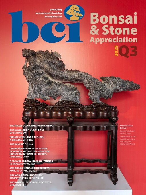 Title details for BCI Bonsai & Stone Appreciation Magazine by Bonsai Clubs International - Available